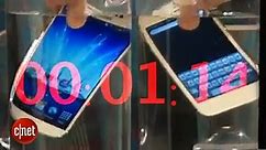 APPLE 5S vs SAMSUNG GLAXY - Video Of Mobile Phone -