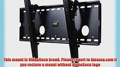 VideoSecu Black Tilting TV Wall Mount Bracket for Proscan 42LA30H LCD 42 inch HDTV LCD TV Mount