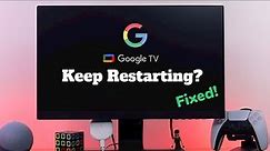 ChromeCast with Google TV Keeps Restarting? - Here's the Quick Fix!