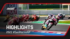 Moto2™ Race Highlights 🏍️💨 | 2022 #SanMarino 🇸🇲
