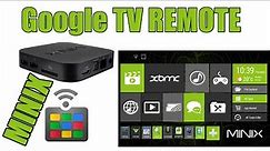 Google TV Remote on Minix Android Box