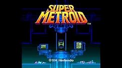 Super Metroid SNES [Title Screen]