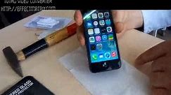 Smart Shield Apple iphone 5s tempered glass görünmez koruma