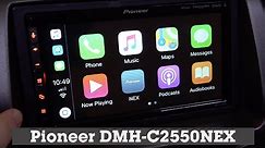 Pioneer DMH-C2550NEX Display and Controls Demo | Crutchfield Video