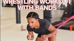 Wrestling workout with Dopa resistance bands. By Victoria Anthony 🤼‍♀️