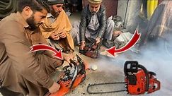 How to Repair the Starter on a chainsaw starter | spring installation | ChainSaw |Technology Skills