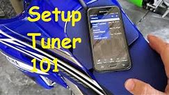 Setup 101 Yamaha GYTR Tuner App (Basic Setup) install for Maps and hours. (Part 1)