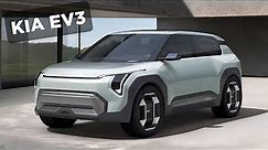 KIA EV3 Compact SUV revealed as a baby EV9 - First Look