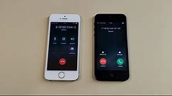 iPhone 5 vs iPhone 5s Incoming Call