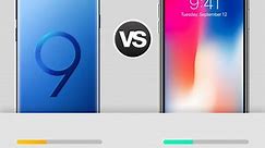 Samsung Galaxy S9 Plus vs Apple iPhone X
