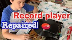 How to Fix Record Player - Marantz TT 451 (STEM Education)