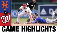 Mets vs. Nationals Game Highlights (9/5/21) | MLB Highlights