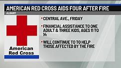 American Red Cross aids four after fire