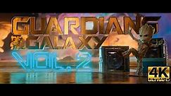 Guardians of the Galaxy Vol. 2 4K-SONG: Mr. Blue Sky ARTIST:ELO-Intro & credits-out of the way-Groot