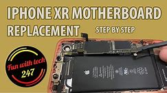 iPhone xr logic board replacement how to swap iPhone xr motherboard
