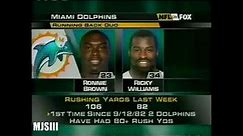 2005 week 9 Atlanta Falcons at Miami Dolphins