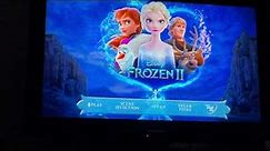 Frozen 2 2020 DVD Menu Walkthrough