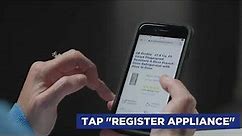 GE - How to Use Your QR Code to Register Your Appliances