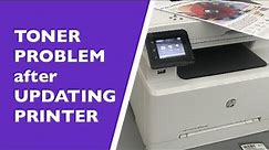 Solution "SUPPLY PROBLEM" after updating HP printer M254na, M254dw, M280nw, M281dw M281fdn