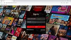 Netflix Login and registration page using only HTML and CSS | BPCODING | Free Netflix account