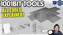 1001Bit Tools for SketchUp - The ULTIMATE GUIDE! (Free Extension)