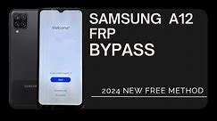 Samsung Galaxy A12 SM-A125... FRP Bypass | 1 Click FRP Google Acc.. Lock Unlock 2024