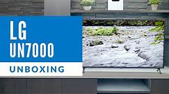 LG UN7000 Series Television Unboxing