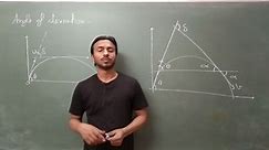 What is projectile motion? What are the 3 types of projectile motion? What is projectile motion and its formula? What is projectile motion with example? Kinematics Lec-6, Angle of deviation in projectile motion, NEET/IIT-JEE/11th/12th (AK Sir)