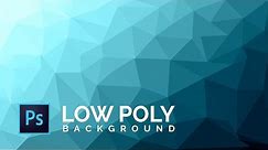 How to make a Cool Low Poly Background - Photoshop CS6,CC Tutorial (Background Design)