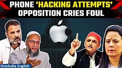 Opposition Leaders in India Allege Government Hacking Attempts After Apple Alerts| Oneindia News