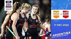 FIH Hockey Pro League 2022-23: Netherlands vs Great Britain (Women, Game 2) - Highlights