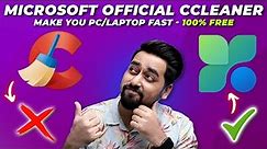Microsoft PC Manager App ⚡ Microsoft Official CCleaner Alternative 🔥100% FREE PC Cleaner for Windows