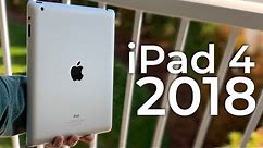 Using the iPad 4 in 2018 - Review