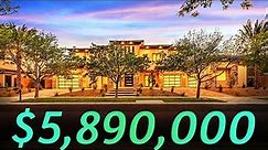 Touring A $5,890,000 Custom Las Vegas Home With A 7 Car Garage! (Southern Highlands Country Club)