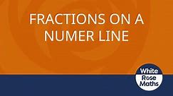 Y3 Spring Block 3 TS7 Fractions on a number line