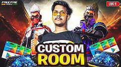 🔴[Live] Free Fire Live Custom Room | Free FIre | Custom Room Free Fire | Sarkar YT -Garena Free Fire