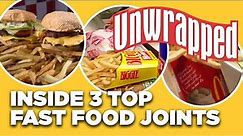 Behind-the-Scenes at 3 TOP Fast-Food Burger Joints | Unwrapped | Food Network