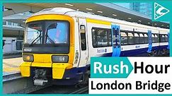 RUSH HOUR Trains at London Bridge (Southeastern) 24/03/2022