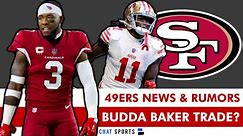 LATEST 49ers Rumors On A Budda Baker TRADE + Brandon Aiyuk Latest & 49ers Draft Targets