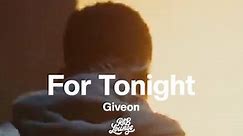 For tonight (live) - Giveon 🎤 #rnb #rnbvibes #giveon #rnblounge #livemusic #music