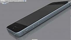 iPhone 5 CAD Modell erstellt mit Inventor Fusion