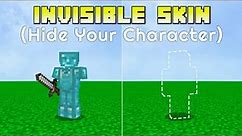 How To Make Invisible Skin In Minecraft!