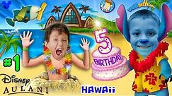 CHASE'S 5th BIRTHDAY in HAWAII! Disney Aulani Resort Activities FUNnel V Fam Trip Honolulu Par