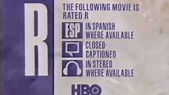 HBO Ratings Bumpers (February 13, 1989-June 9, 1994)