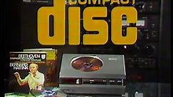 Philips CD player early advertisement