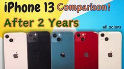 iPhone 13: All Colors Comparison in 2024!! After 2 Years!