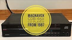 Magnavox CDB-650 CD player (video 56)