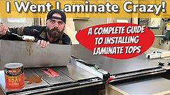 How to Install Laminate on Your Worktop || DIY Laminate Work Surfaces