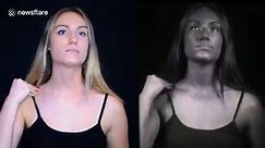 UV camera reveals invisible skin damage