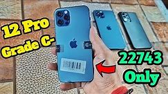 Unboxing iPhone 12 Pro 256gb ₹22743 | Grade C- | Refurbished iPhone | Cashify Supersale |Full Review